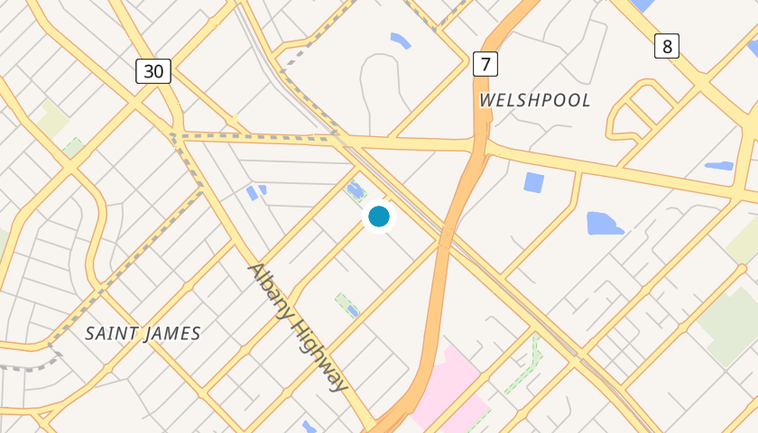 Map showing WEST COAST MACHINING SERVICES location