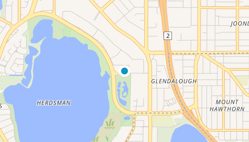 Map showing Western Australian Defence Industry Workforce Office location