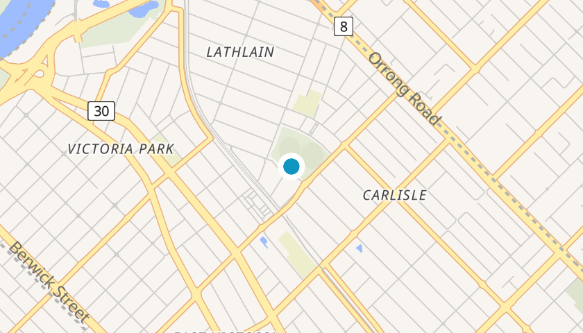 Map showing Zagul Biri location